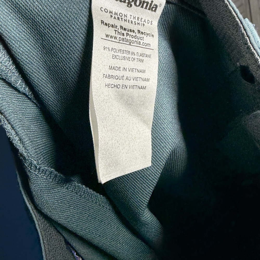 NWOT Patagonia Sidesend Trail Hiking Pants - Sage Green - Size 0 - Picture 5 of 5